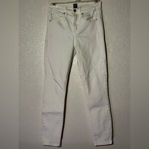 GAP White Women's Skinny Jeans Size 2 / 26R